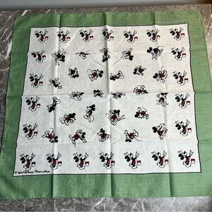 Vintage Retro Mickey Mouse Bandana Cotton